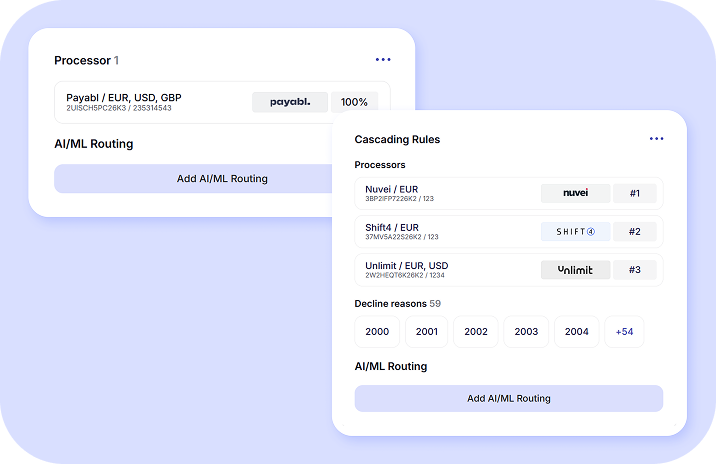 Routing and Cascading